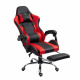 Aga Gaming-Stuhl mit Fußstütze DS5011 Rot