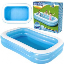 Bestway aufblasbarer Familienpool 262x175cm 54006
