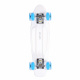 Aga4Kids Pennyboard mit LED-Rädern MR6002, ABEC 7, 100kg Belastbar, Pennyboard, Longboard, Skateboard, Miniboard