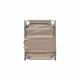 Aga Garten-Liegestuhl MR4254-Beige mit Baldachin
