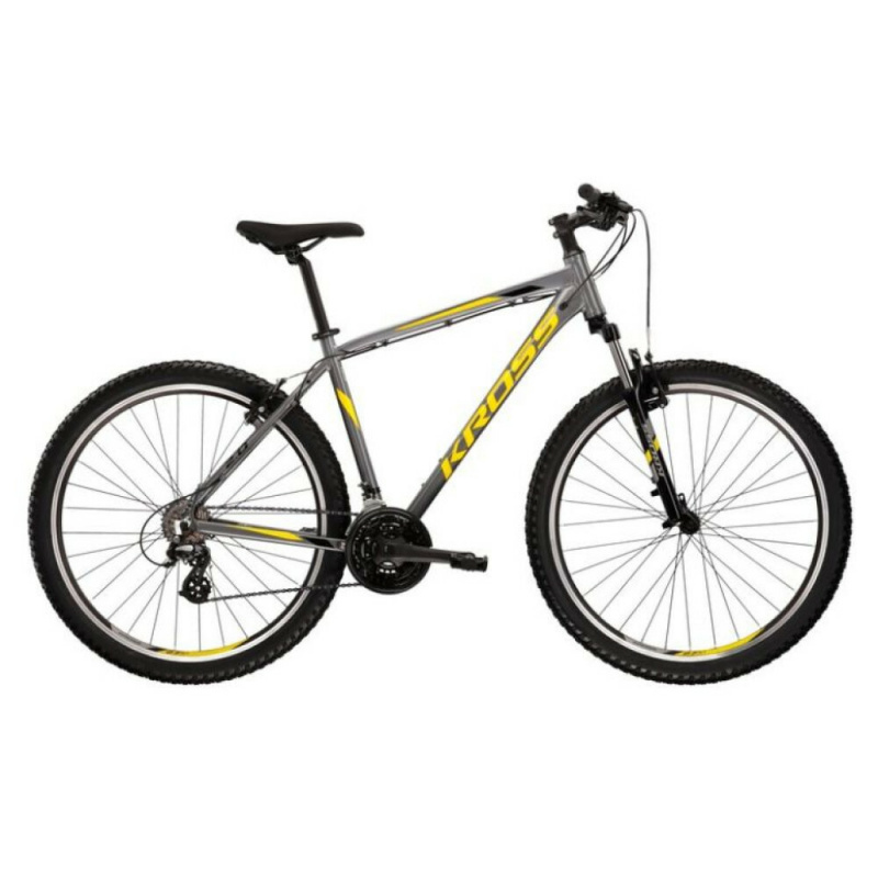 KROSS Herren-Mountainbike MTB HEXAGON 2.0 21" Grau