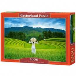 Puzzle 1000-elementów Rice Fields in Vietnam uniwersalny