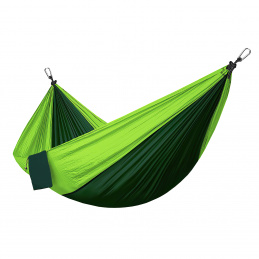 Aga Outdoor-Hängematte 270 X 140 cm Camping-Hängematte Reise-Hängematte Grün