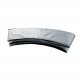 Aga SPORT EXCLUSIVE Trampolin 366 cm 12 ft Grau + Sicherheitsnetz + Leiter
