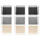 Aga Foam Puzzlematte 9 Stück schwarz und grau 60x60