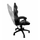 Aga Spielstuhl, Bürostuhl,Drehbarer Spielstuhl, Gamingstuhl, Racing Schreibtischstuhl, Chefsessel MR2080 Schwarz