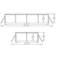 Bestway Steel Swimmingpool- Pro 4,00 x 2,11 x 0,81 m 56405