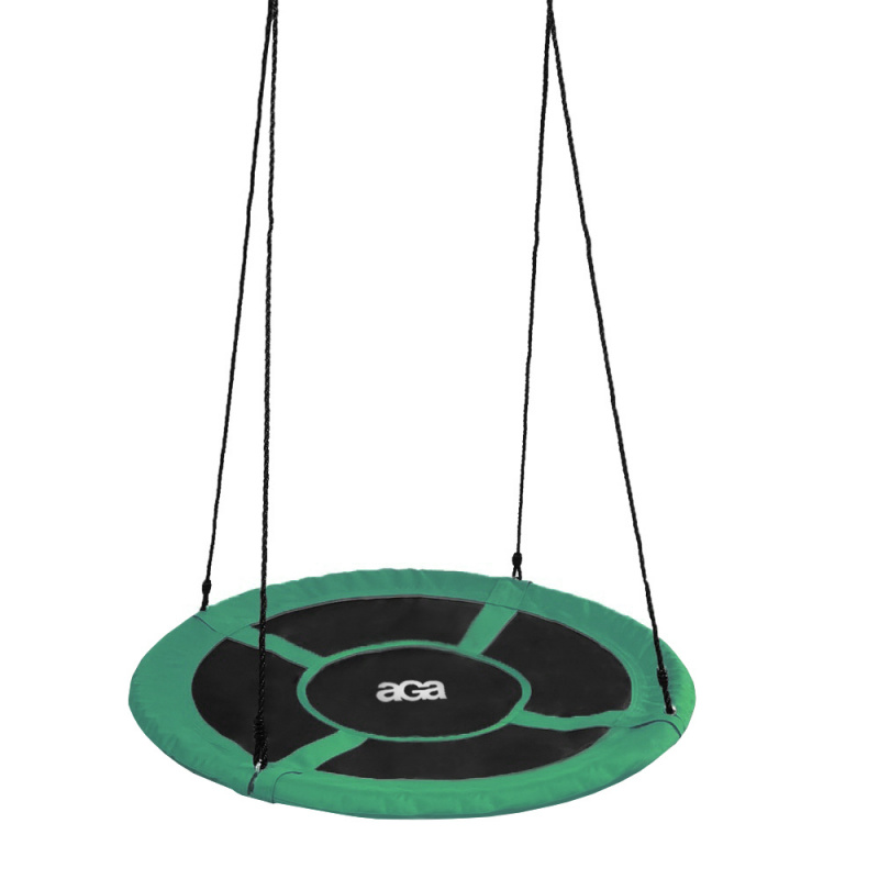 Aga Nestschaukel für Kinder & Erwachsene 120 cm Dunkelgrün