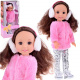 Bezaubernde Puppe 38 cm Rosa Fell und Ohren Winterkleidung ZA4767 universal