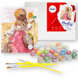 Zestaw do malowania po numerach W kierunku lata KHO4831 40x50 AP0057 uniwersalny