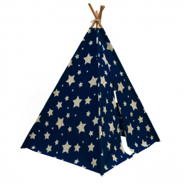 Axi Kinderzelt Zelt Spielzelt Tippi Kinderzelt mit Phosphorsternen Cosmo