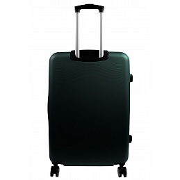 Aga Travel Kofferset, Reisekofferset MR4656 Dunkelgrün, Hartschalenkoffer, Doppeltragegriff mit Zahlenschloss, Trolley Reisekoffer 3tgl 4 Rollen Reisekoffer
