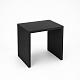Aga Schminktisch mit Hocker MRDT13-MB Schwarz