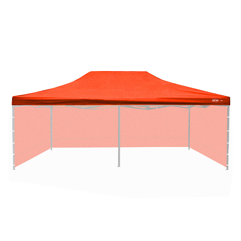 Aga Seitenwände für Verkaufsstand 3x6m Orange