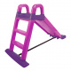 Doloni Kinderrutsche, Gartenrutsche 140 cm Rosa-violett