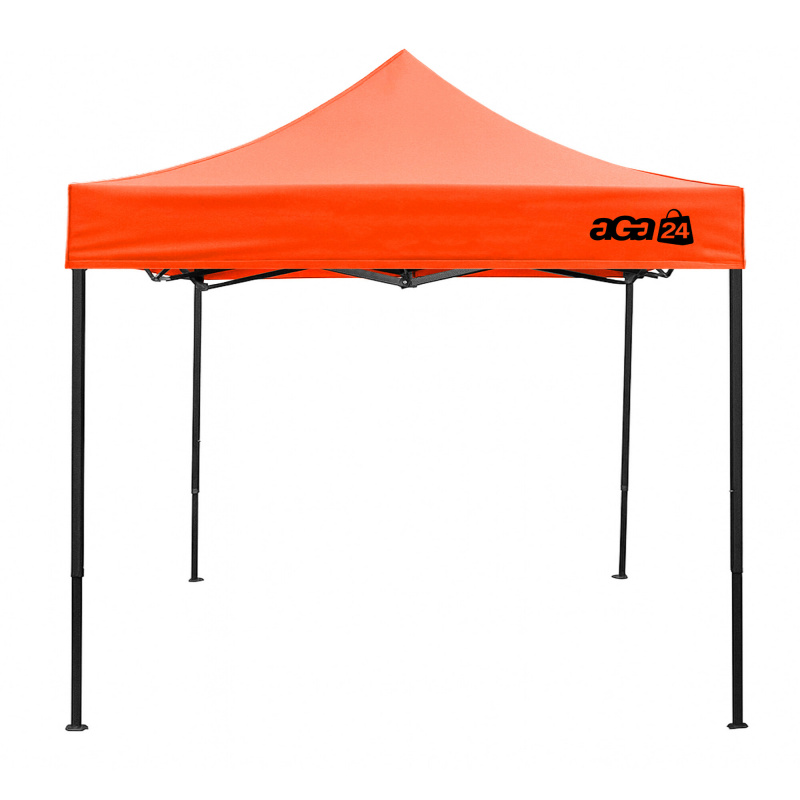 Aga Verkaufsstand ohne Seitenwände 3×3 m Orange