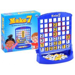 Gra logiczna MAKE 7 Zrób siedem układanka GR0371 uniwersalny
