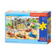 CASTORLAND Puzzle 60 Teile - Großbaustelle