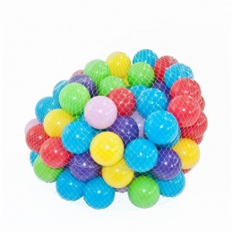 B21 PIŁECZKI PLASTIKOWE KOLOR 6CM 100SZT