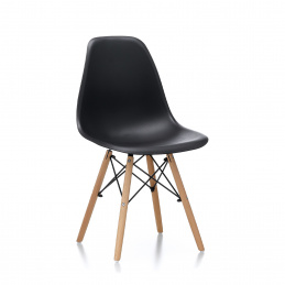 Aga Esszimmerstuhl,Skandinavischen Design,Küchestuhl Schwarz