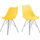 Aga Esszimmerstuhl, Skandinavischen Design MR2040,Küchenstuhl Gelb