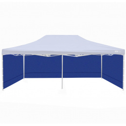 Aga Seitenwand zum Verkaufsstand 3x6m Blau