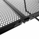 Aga Klappbarer Campingtisch 60x40x25/33 cm Schwarz   Aga Mini Campingtisch klappbar – Aluminiumtisch 60x40x25/33 cm höhenverstellbar – leicht, stabil & wetterfest – faltbar mit Griff, ideal für Outdoor & Reisen