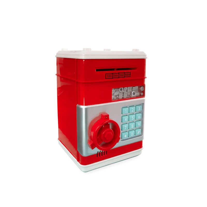 Aga Sparschwein Tresor Rot