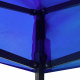 Aga Verkaufsstand ohne Seitenwände 3x6 m Blau