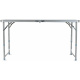 Linder Exclusiv Camping Klapptisch aus Aluminium mit Tragegriff 120x60x54/70 cm