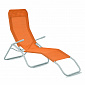 Aga Garten-Liegestuhl SIESTA Orange