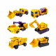 Aga4Kids Spielzeug Transformers Set 6 in 1 Gelb