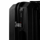 Aga Travel Hartschalen-Koffer Trolley Rollkoffer Reisekoffer mit TSA-Schloss und 4 Rollen 66x43x25cm MR4668 Schwarz