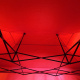 Aga Scherenstand 3x4,5m Rot