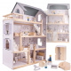 Aga Puppenhaus aus Holz + Möbel 80cm