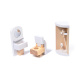 Aga MDF Holzpuppenhaus + Möbel 78cm schwarz LED
