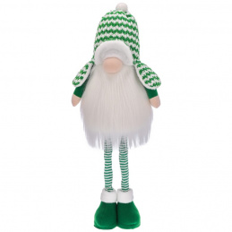 Skrzat świąteczny teleskopowe nogi świecący- 87 cm