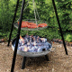 Aga Garden Grill auf Stativ mit 4in1 OSLO Kamin