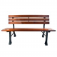 Linder Exclusiv Gartenbank 3-Sitzer Parkbank bis 240 Kg Gartenmöbel Holzbank MC4353 120x57x70cm