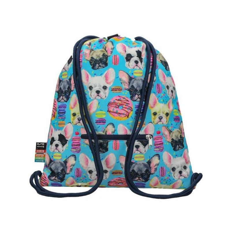 St.RIGHT Rucksack Dogs,Rückentasche,Schuhbeutel