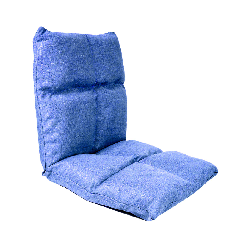 Aga Bodenliegestuhl 52x55x55 cm Blau