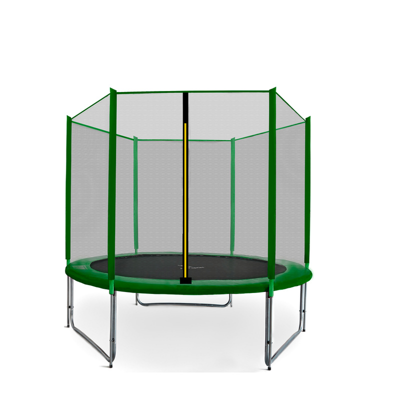 Aga SPORT PRO Trampolin 180 cm 6 ft Dunkelgrün + Schutznetz