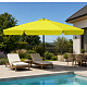 Linder Exclusiv Sonnenschirm, Gartenschirm 400 cm Lime Green