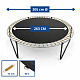 Aga Sprungmatte, Sprungtuch, für Trampolin 305 cm 10 ft (60 Ösen)
