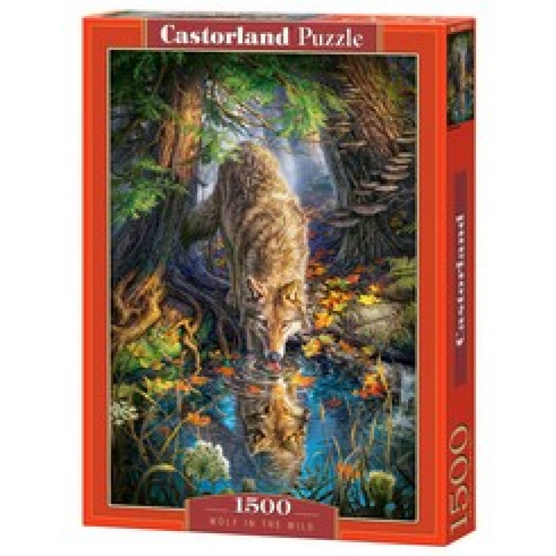 CASTORLAND puzzle 1500 Teile - Wolf in der Wildnis