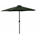 Linder Exclusiv Knick Sonnenschirm, Gartenschirm Ø 250 cm,mit Kurbelmechanismus,Grün