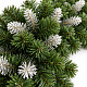 Aga Weihnachtsgirlande mit Weihnachtselementen 270cm Grün-Weiss