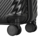Aga Travel Reisekofferset, Kofferset  MR4672 Schwarzv, Hartschale,TSA, 4 Rollen, Reisekoffer, Koffer