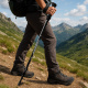 Aga Trekkingstöcke Schwarz
