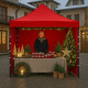 Aga Scherenstand 3x3m Rot